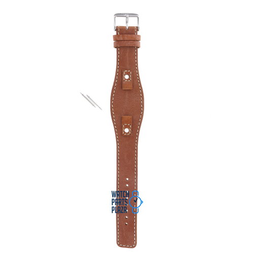 Fossil Fossil JR8157 Watch Band Brown Leather 09 mm
