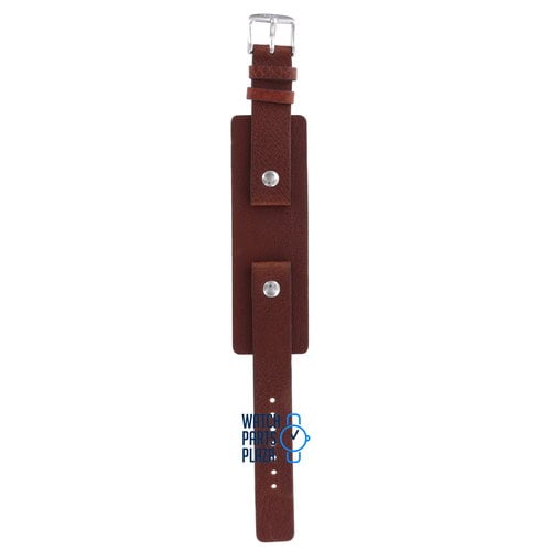 Fossil Fossil JR8163 & JR8260 Watch Band Brown Leather 16 mm