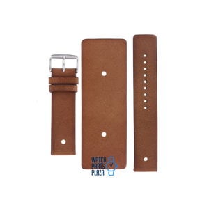 Fossil Fossil JR8255 Watch Band Brown Leather 22 mm