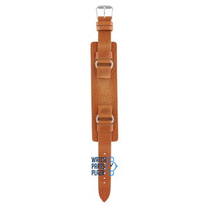 Fossil Fossil JR8300 Watch Band Light Brown Leather 16 mm