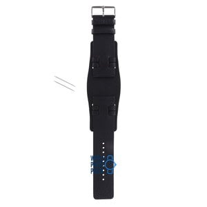 Fossil Fossil JR8340 The Matrix Watch Band Black Leather 28 mm