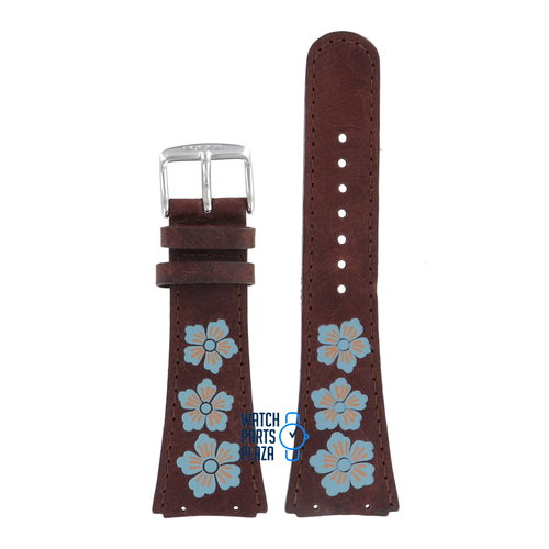Fossil Fossil JR8348 Watch Band Brown Leather 21 mm