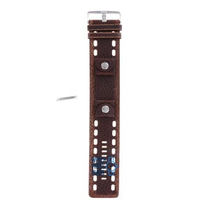 Fossil Fossil JR8372 Watch Band Brown Leather 24 mm