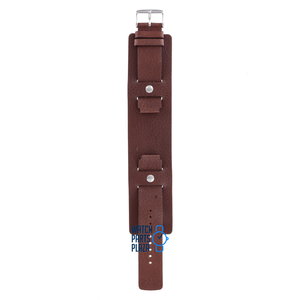 Fossil Fossil JR8503 Eagle Display Watch Band Brown Leather 18 mm