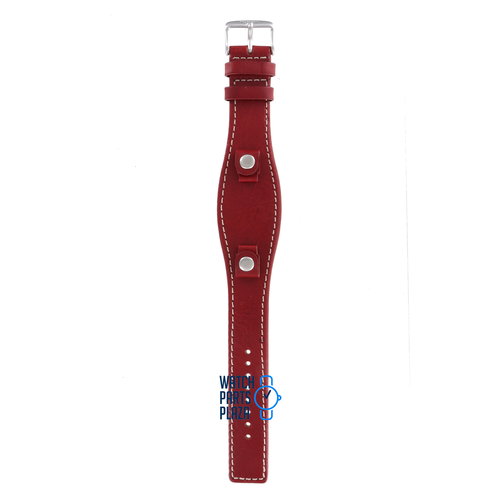 Fossil Fossil JR8511 Watch Band Red Leather 09 mm