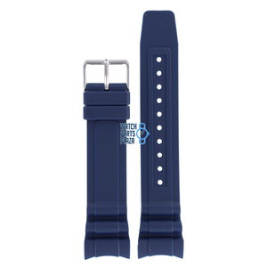 Citizen Citizen BN0100-34L Horlogeband Blauw Siliconen 23 mm