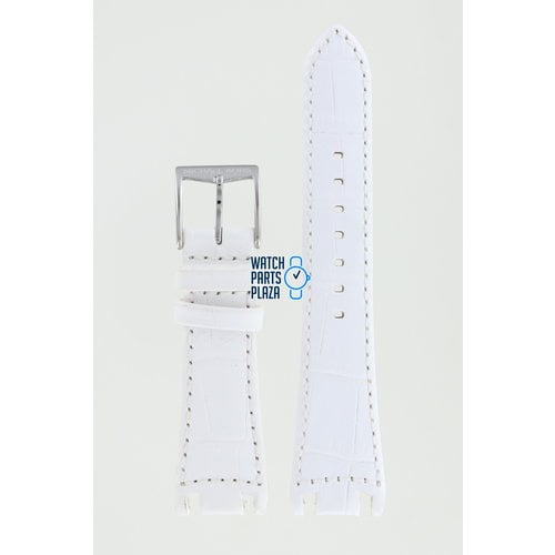 Michael Kors Michael Kors MK5015 Watch Band White Leather 20 mm