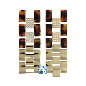 Michael Kors Michael Kors MK4182 Watch Band Gold Plated Stainless Steel 28 mm
