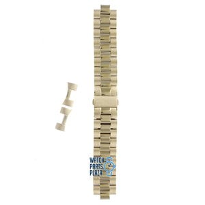 Michael Kors Michael Kors MK5055 Watch Band Gold Plated Stainless Steel 20 mm
