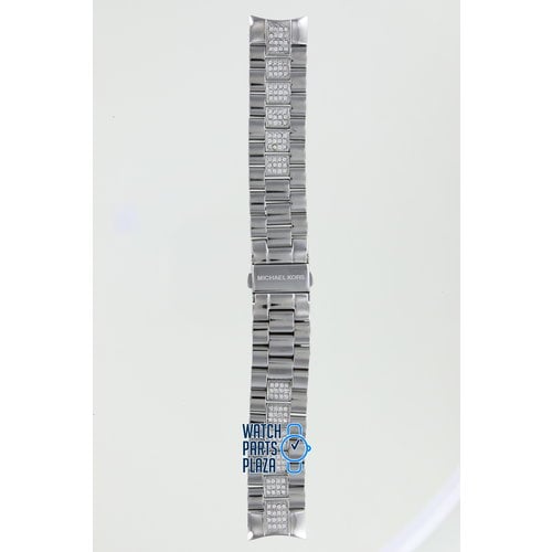Michael Kors Michael Kors MK5108 Watch Band Grey Stainless Steel 20 mm