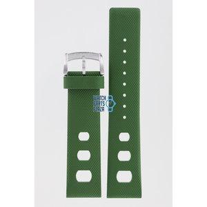 Zodiac Zodiac ZO2228 Watch Band Green Silicone 22 mm