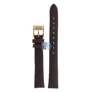Burberry Burberry BU2009 Watch Band Brown Leather 14 mm