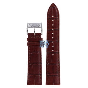 Burberry Burberry BU1213 Watch Band Brown Leather 22 mm