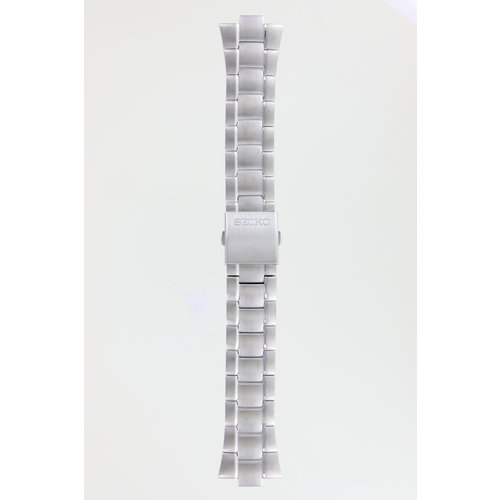 Seiko Seiko 33L3-G.I D Horlogeband Grijs Roestvrijstaal 10 mm