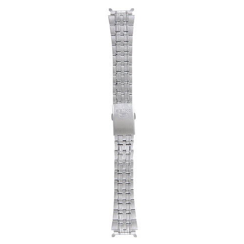 Seiko Seiko 3282-G.E - 7S26-02E0 Horlogeband Grijs Roestvrijstaal 18 mm