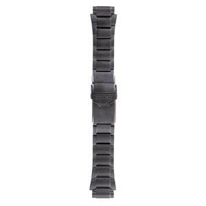 Seiko Seiko 35J5-GC - 5M62-0BL0 & 5M82-0AF0 Horlogeband Zwart Roestvrijstaal 20 mm