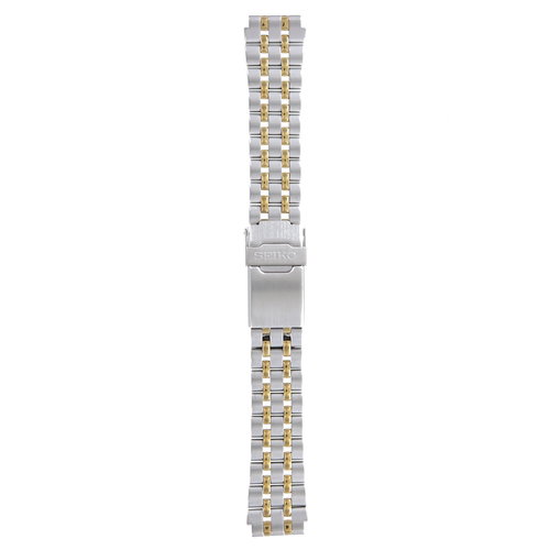 Seiko Seiko 44 19 -B.I - SGD290 / SDW794 Horlogeband Bicolor Roestvrijstaal 18 mm