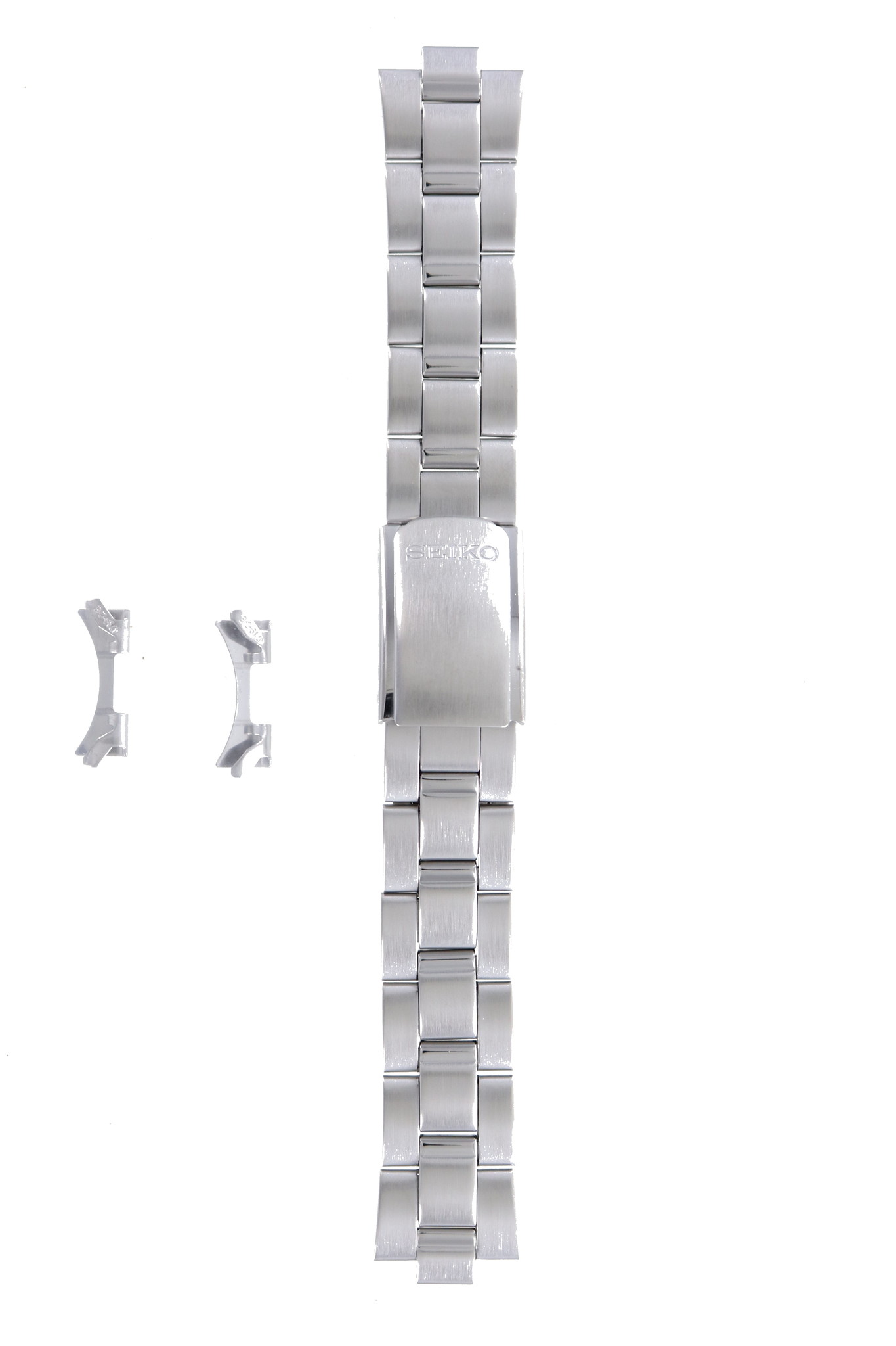 Seiko  - 7N43-9070 Watch Band Grey Stainless Steel 20 mm -  WatchPlaza