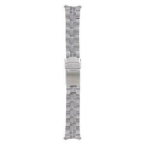 Seiko Seiko 4858-G.I - 8F32-0080 Horlogeband Grijs Roestvrijstaal 20 mm