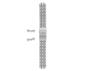 Seiko 4A5T1 . - 7T92-0LH0 Watch Band Grey Stainless Steel 20 mm -  WatchPlaza