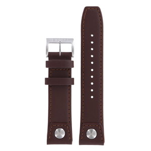 Seiko Seiko Z 22 - SNQ041 - 6A32-00E0 Horlogeband Bruin Leer 22 mm
