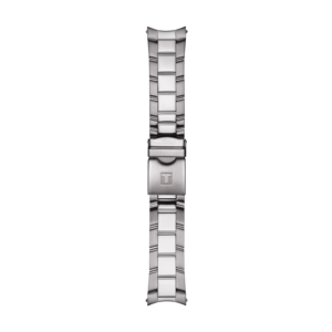Tissot Tissot V8 T039417 Horlogeband Grijs Roestvrijstaal 22 mm