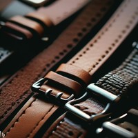 Watch strap types based on material