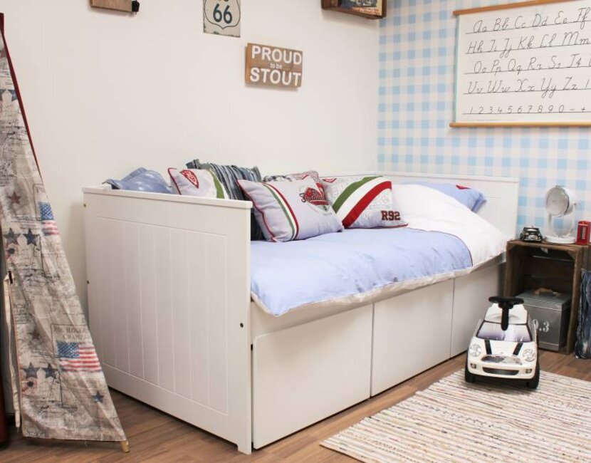 Bedbank Nanne met 3 SUPER grote lades