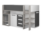 Yolo halfhoogslaper Antraciet