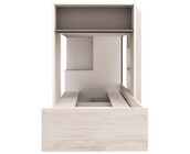 Stapelbed Maxim Antraciet