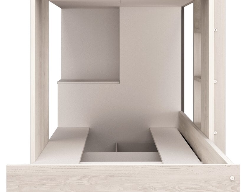 Stapelbed Maxim Antraciet