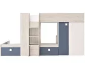 Stapelbed Maxim Blauw