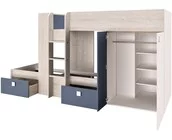 Stapelbed Maxim Blauw