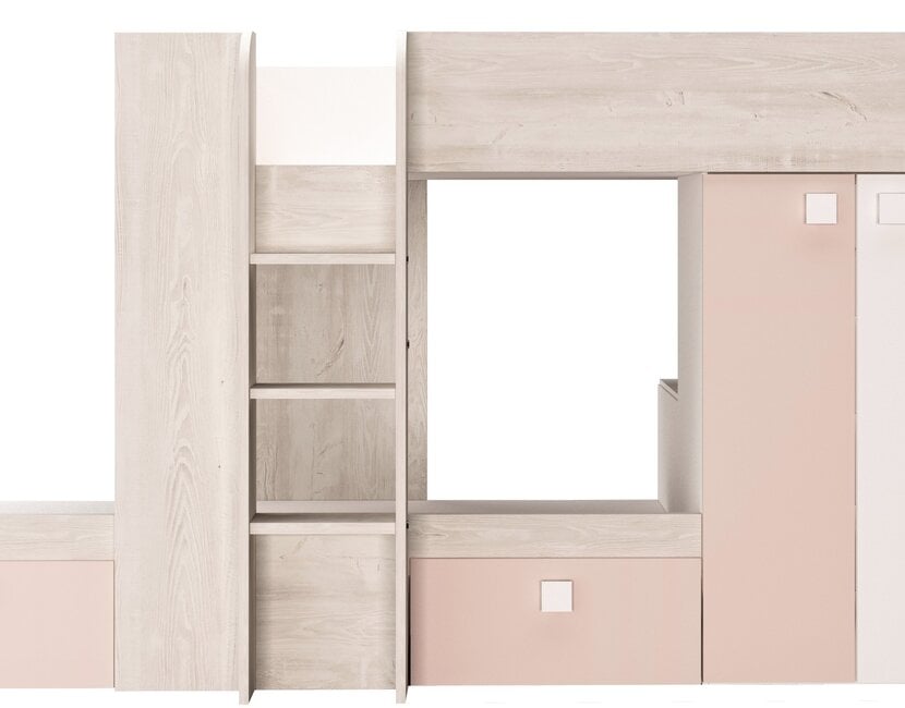 Stapelbed Maxim Antiek Roze