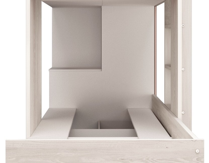 Stapelbed Maxim Antiek Roze