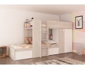 Stapelbed Maxim Grijseiken