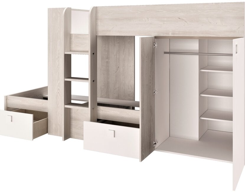 Stapelbed Maxim Grijseiken