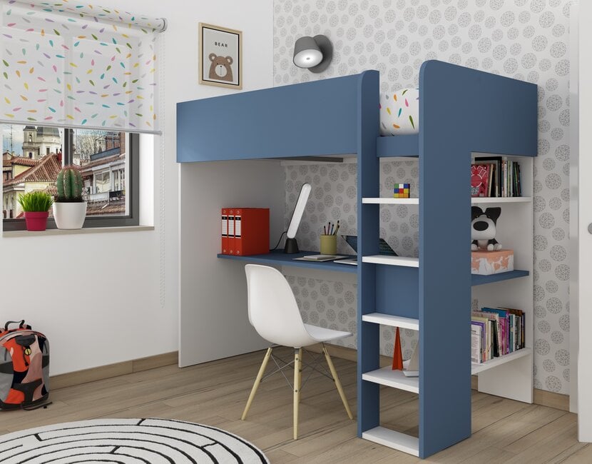 Jules Hoogslaper Basic - Blauw