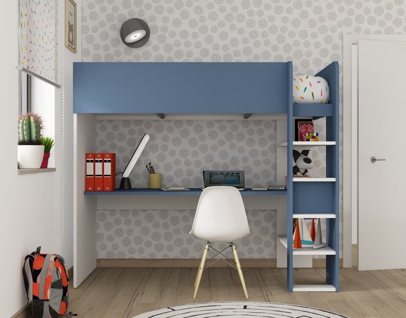 Jules Hoogslaper Basic - Blauw