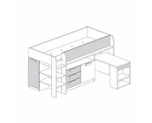 Yolo halfhoogslaper Smokey blue