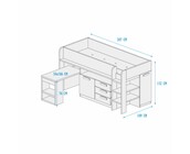 Yolo halfhoogslaper Smokey blue