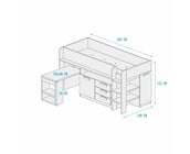 Yolo halfhoogslaper oud roze