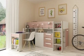 Yolo halfhoogslaper oud roze