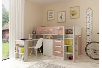 Yolo halfhoogslaper oud roze