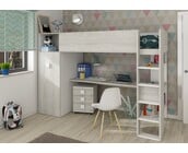 Jules Hoogslaper met kast - Grijs eiken