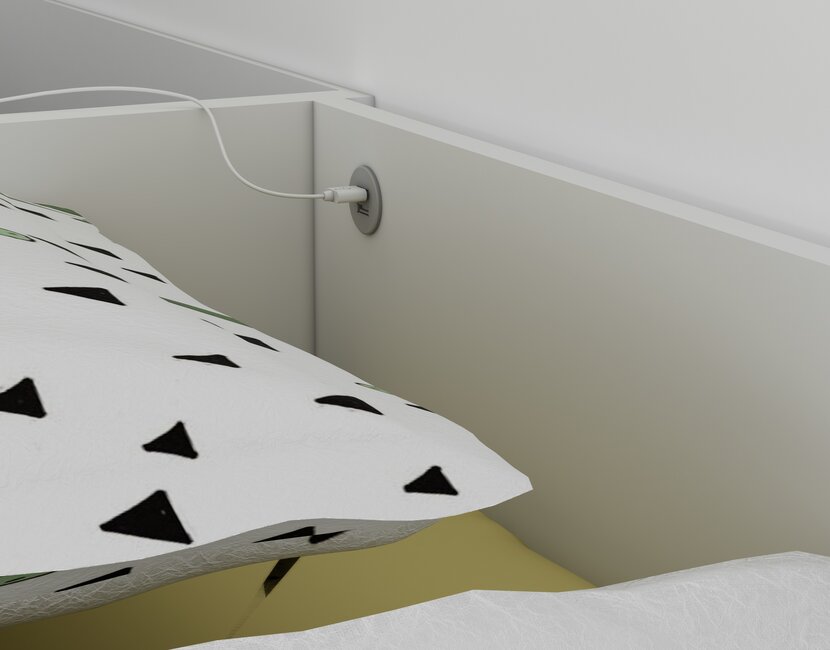 Jules Hoogslaper Basic - Blauw