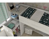 Jules Hoogslaper Basic - Wit & Grijs eiken