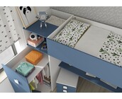 Jules Hoogslaper met kast - Blauw