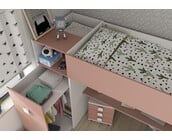 Jules Hoogslaper met kast - Roze