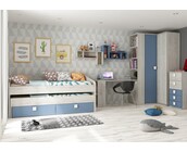 Kajuitbed Jules blauw - 90x200